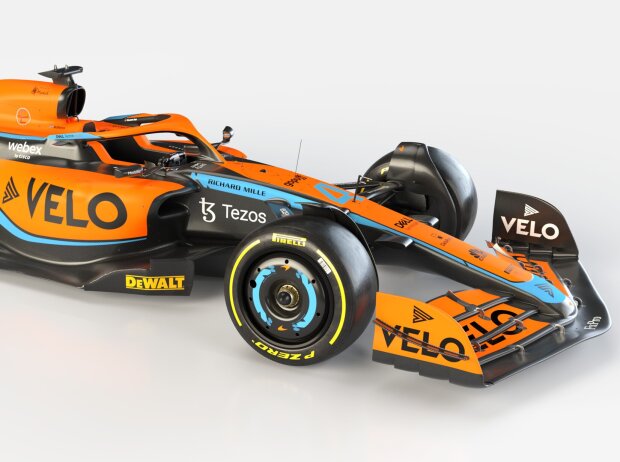 Der McLaren MCL36 für die Formel-1-Saison 2022 Der McLaren MCL36 für die Formel-1-Saison 2022