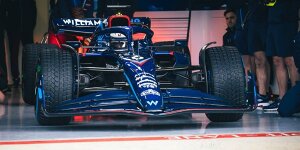 Nach Shakedown im 2022er-Auto: Williams-Fahrer beklagen schlechte Sicht