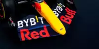Neue Bybit-Logos auf dem Frontflügel des Red Bull RB18 für die Formel-1-Saison 2022