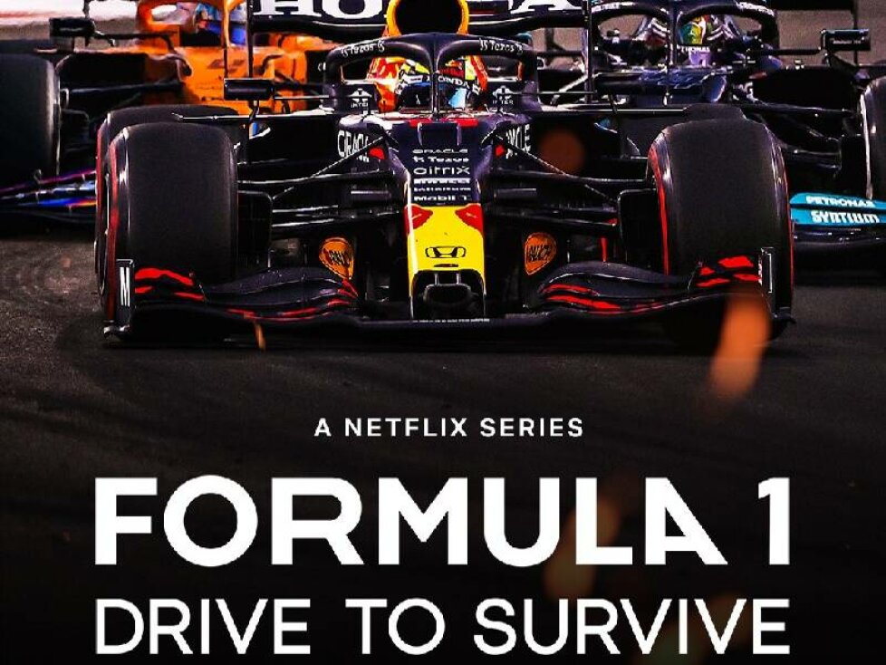 Poster zur vierten Staffel der Netflix-Serie Drive to Survive und der Formel-1-Saison 2021