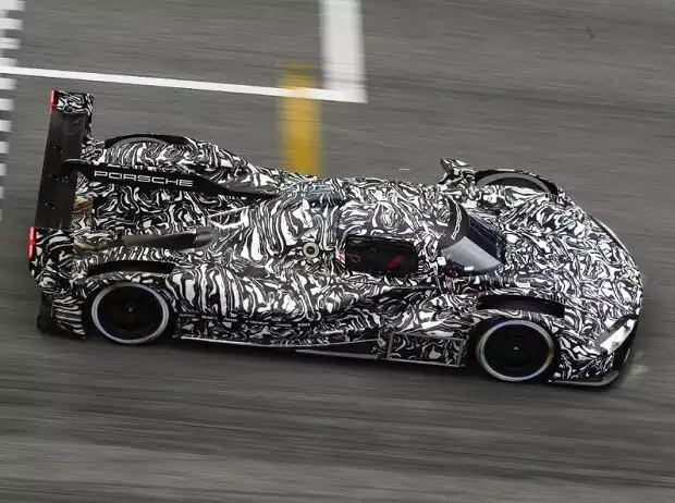 Titel-Bild zur News: Porsche hat seinen LMDh-Boliden einem weiteren Test unterzogen