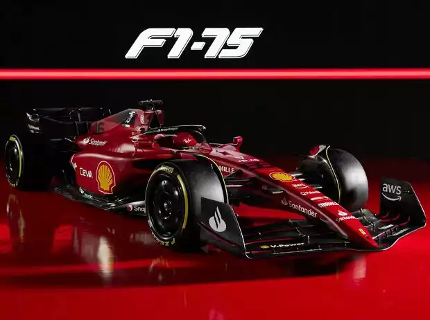 Ferrari F1-75 Titel-Bild zur News: Ferrari F1-75