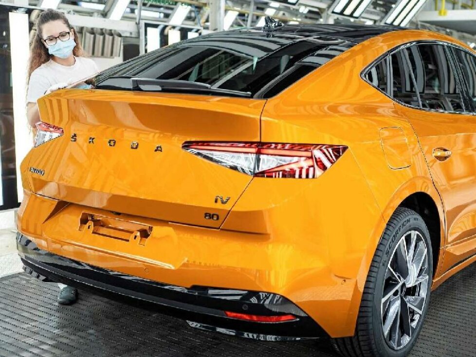 Auf den Bildern von Skoda zu sehen ist interessanterweise ein 80er-Modell (das noch nicht konfigurierbar ist)