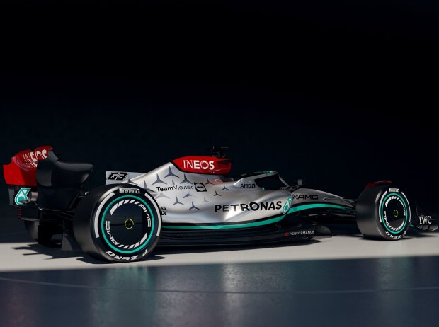 Silber als Hauptfarbe, schwarze Akzente: Der Mercedes W13 verbindet Geschichte und Zukunft im Design Silber als Hauptfarbe, schwarze Akzente: Der Mercedes W13 verbindet Geschichte und Zukunft im Design