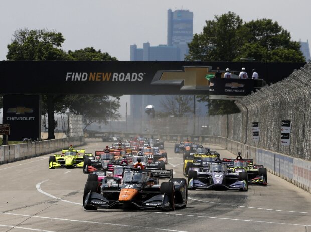 Start des Detroit-Grand-Prix 2021 Start des Detroit-Grand-Prix 2021