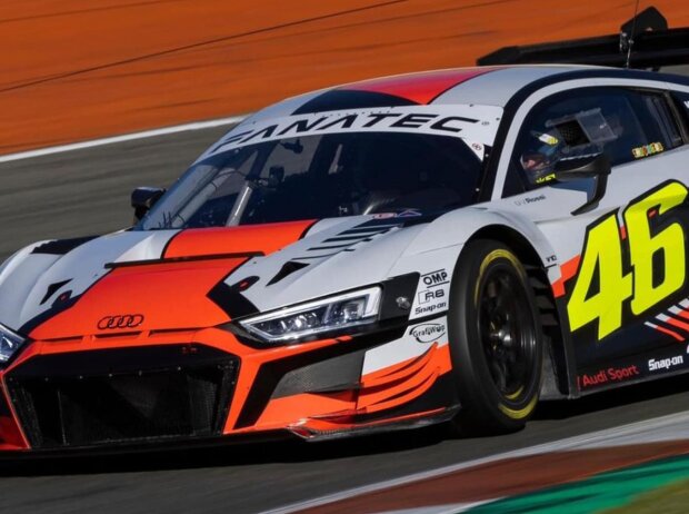 Valentino Rossi im Audi R8 LMS von WRT