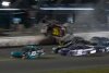 Bild zum Inhalt: Horrorcrash in zweiter NASCAR-Liga: Snider übersteht Einschlag in Fangzaun