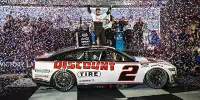 Bild zum Inhalt: Daytona 500: Penske-Rookie Austin Cindric gewinnt NASCAR-Auftakt 2022