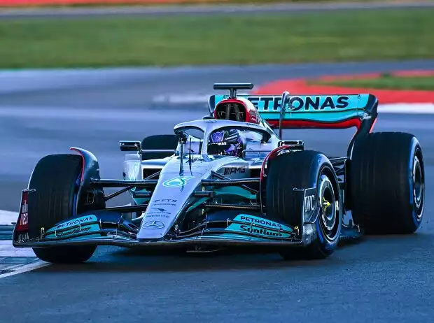 Lewis Hamilton (Mercedes W13) Titel-Bild zur News: Lewis Hamilton (Mercedes W13)