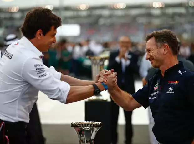 Toto Wolff, Christian Horner Titel-Bild zur News: Toto Wolff, Christian Horner