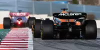 Lando Norris (McLaren MCL36) bei den Formel-1-Testfahrten in Barcelona 2022