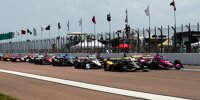 Start zum IndyCar-Rennen in St. Petersburg 2021