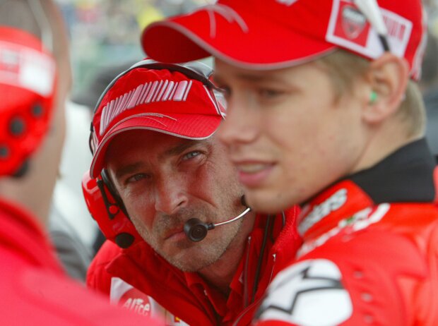 Livio Suppo; Casey Stoner Livio Suppo; Casey Stoner