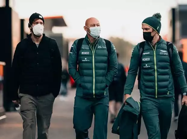 Sebastian Vettel, Mark Arnall und Antti Kontsas Titel-Bild zur News: Sebastian Vettel, Mark Arnall und Antti Kontsas