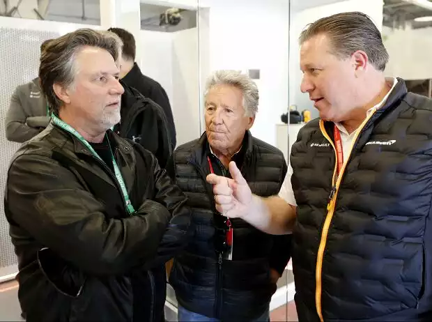 Michael Andretti, Zak Brown Titel-Bild zur News: Michael Andretti, Zak Brown