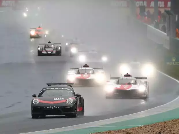 24h Le Mans 2021, Start hinter dem Safety-Car Titel-Bild zur News: 24h Le Mans 2021, Start hinter dem Safety-Car