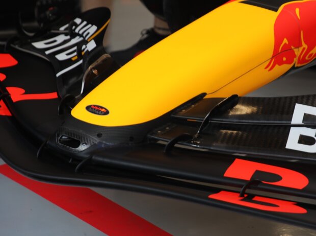 Nase und Frontflügel des Red Bull RB18 für die Formel-1-Saison 2022