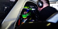 David Schumacher bei seinem ersten DTM-Test im Mercedes-AMG GT3 für das Winward-Team in Portimao Ende Februar 2022