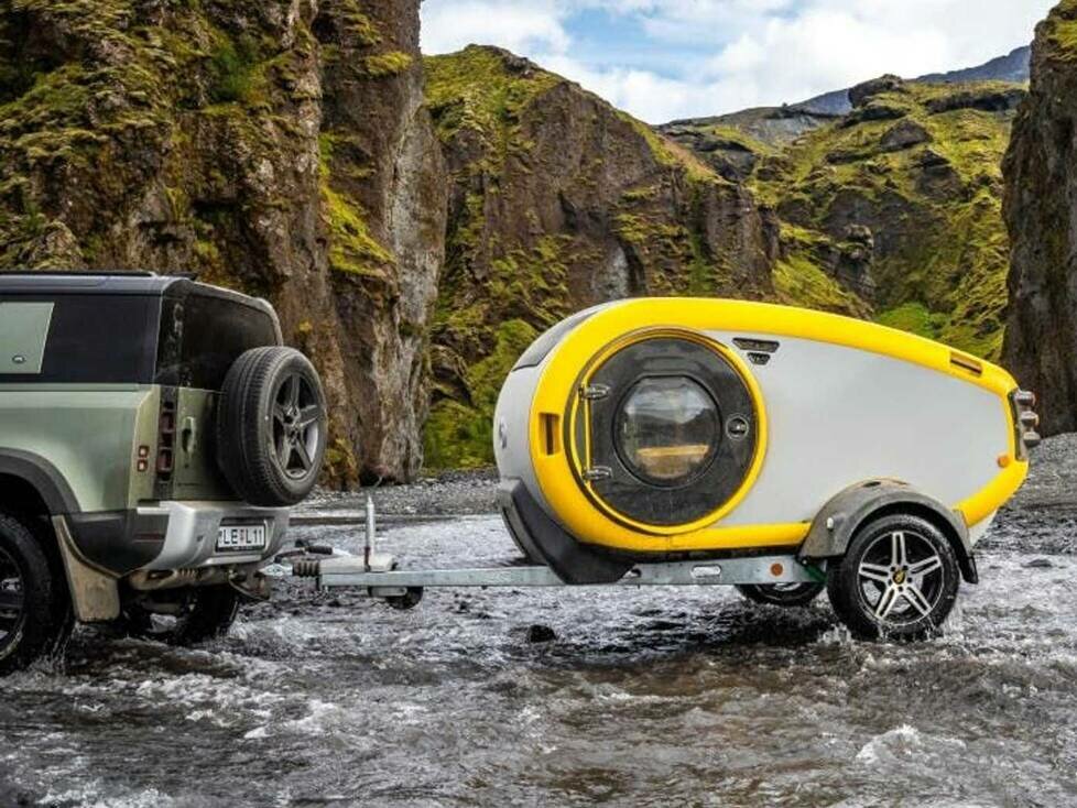 Mink Towable Camper Side