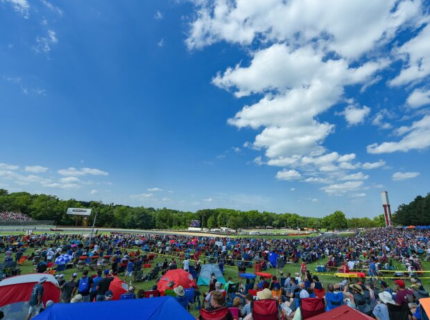 Fans beim IndyCar-Rennen in Mid-Ohio 2021 Fans beim IndyCar-Rennen in Mid-Ohio 2021