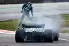 Bild zum Inhalt: Sebastian Vettel: Feuer beendet Aston Martins Barcelona-Test vorzeitig