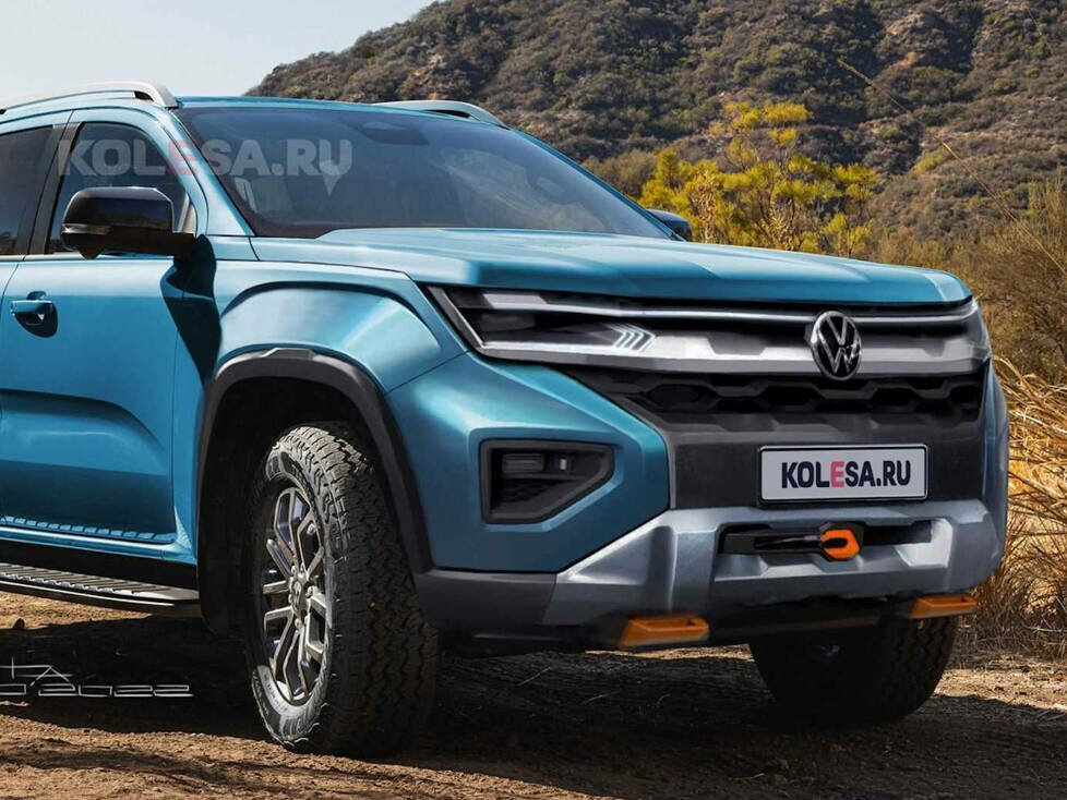 VW Amarok (2022): Inoffizielles Rendering