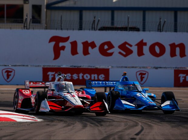 1. Scott McLaughlin, 2. Alex Palou 1. Scott McLaughlin, 2. Alex Palou