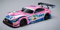 Daniel Juncadella und Jan Marschalkowski fahren den pinken Mercedes-AMG GT3 im ADAC GT MAsters 2022