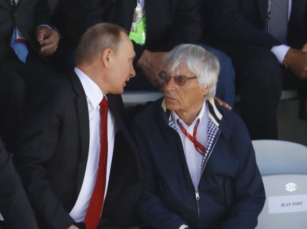 Wladimir Putin und Bernie Ecclestone Wladimir Putin und Bernie Ecclestone