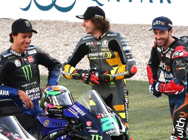 Franco Morbidelli, Marco Bezzecchi, Andrea Dovizioso Franco Morbidelli, Marco Bezzecchi, Andrea Dovizioso