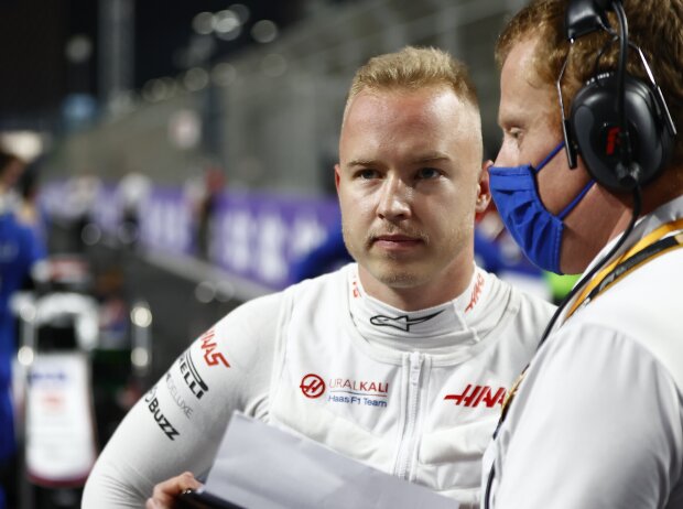 Nikita Masepin (Haas) vor dem Formel-1-Rennen in Saudi-Arabien 2021