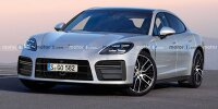 Porsche Panamera im Rendering