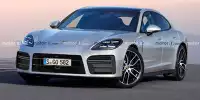 Porsche Panamera im Rendering