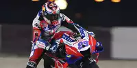 Bild zum Inhalt: MotoGP-Qualifying Katar: Pole für Jorge Martin - Yamaha abgeschlagen