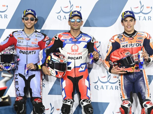 Jorge Martin, Enea Bastianini, Marc Marquez