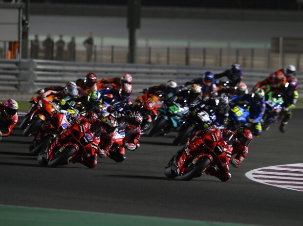 Titel-Bild zur News: MotoGP Start 2021 in Katar