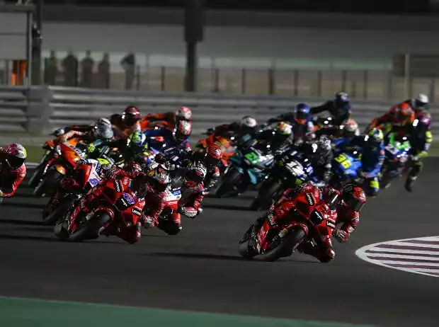 MotoGP Start 2021 in Katar Titel-Bild zur News: MotoGP Start 2021 in Katar