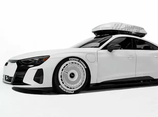 Ken Blocks Audi RS E-Tron GT Titel-Bild zur News: Ken Blocks Audi RS E-Tron GT