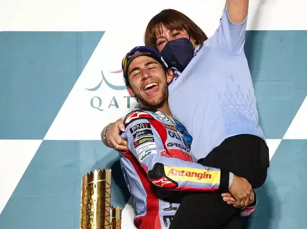 Titel-Bild zur News: Enea Bastianini, Nadia Padovani