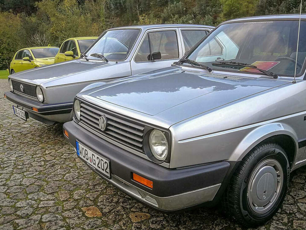 VW Golf I und Golf II