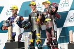 Celestino Vietti (VR46), Aron Canet (Pons) und Sam Lowes (Marc VDS) 