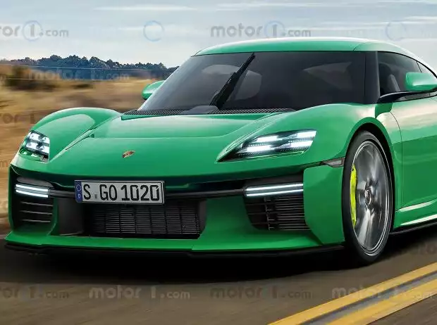 Porsche Mission R (Serienversion als Rendering) Titel-Bild zur News: Porsche Mission R (Serienversion als Rendering)