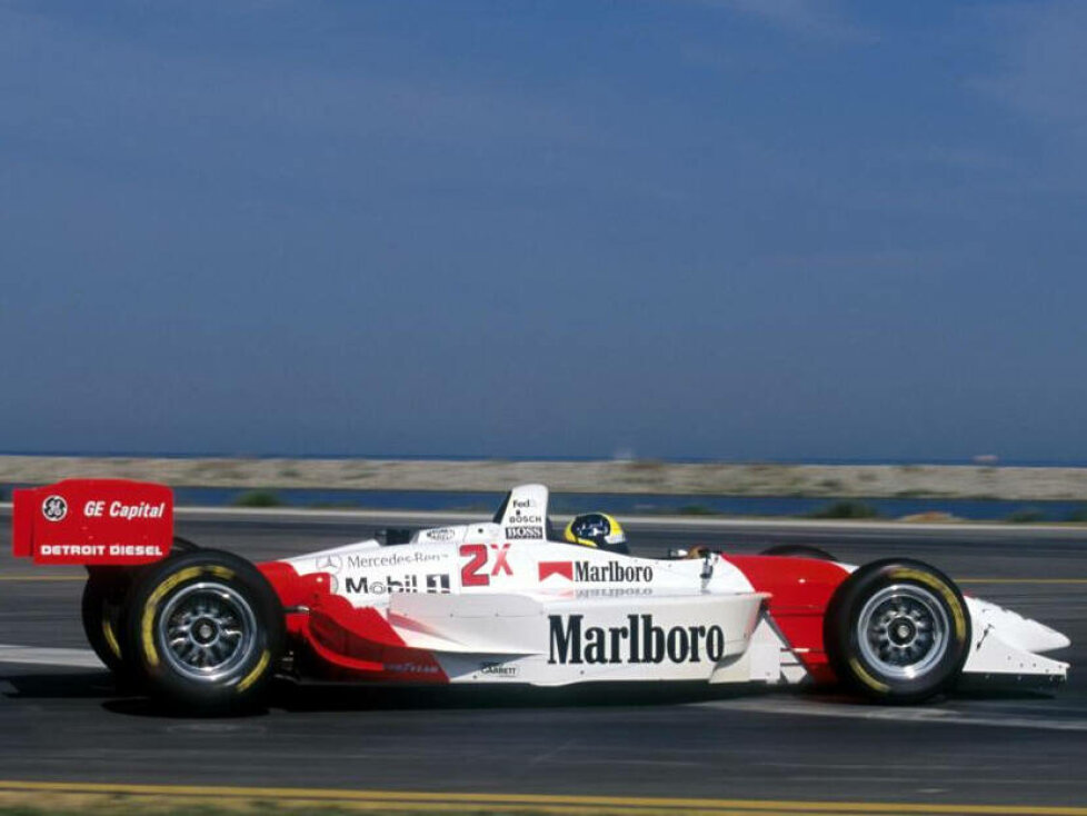 Tarso Marques als Penske-Pilot beim CART-Rennen in Cleveland 1999