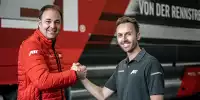 Rene Rast und Abt-Sportdirektor Thomas Biermaier