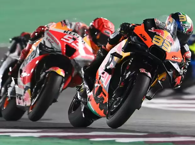 Brad Binder, Marc Marquez Titel-Bild zur News: Brad Binder, Marc Marquez