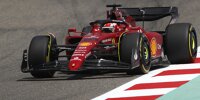 Charles Leclerc im Ferrari F1-75 beim Formel-1-Test in Bahrain 2022