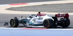 F1-Technik 2022: Was über den Mercedes-Seitenkasten im Reglement steht