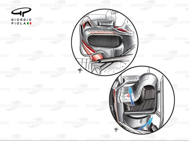 Seitenkasten McLaren MP4-25 (2019) und MP4-26 (2011) Seitenkasten McLaren MP4-25 (2019) und MP4-26 (2011)