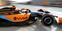 Lando Norris (McLaren MCL36) bei den Formel-1-Testfahrten 2022 in Bahrain