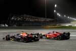 Carlos Sainz (Ferrari) und Max Verstappen (Red Bull) 